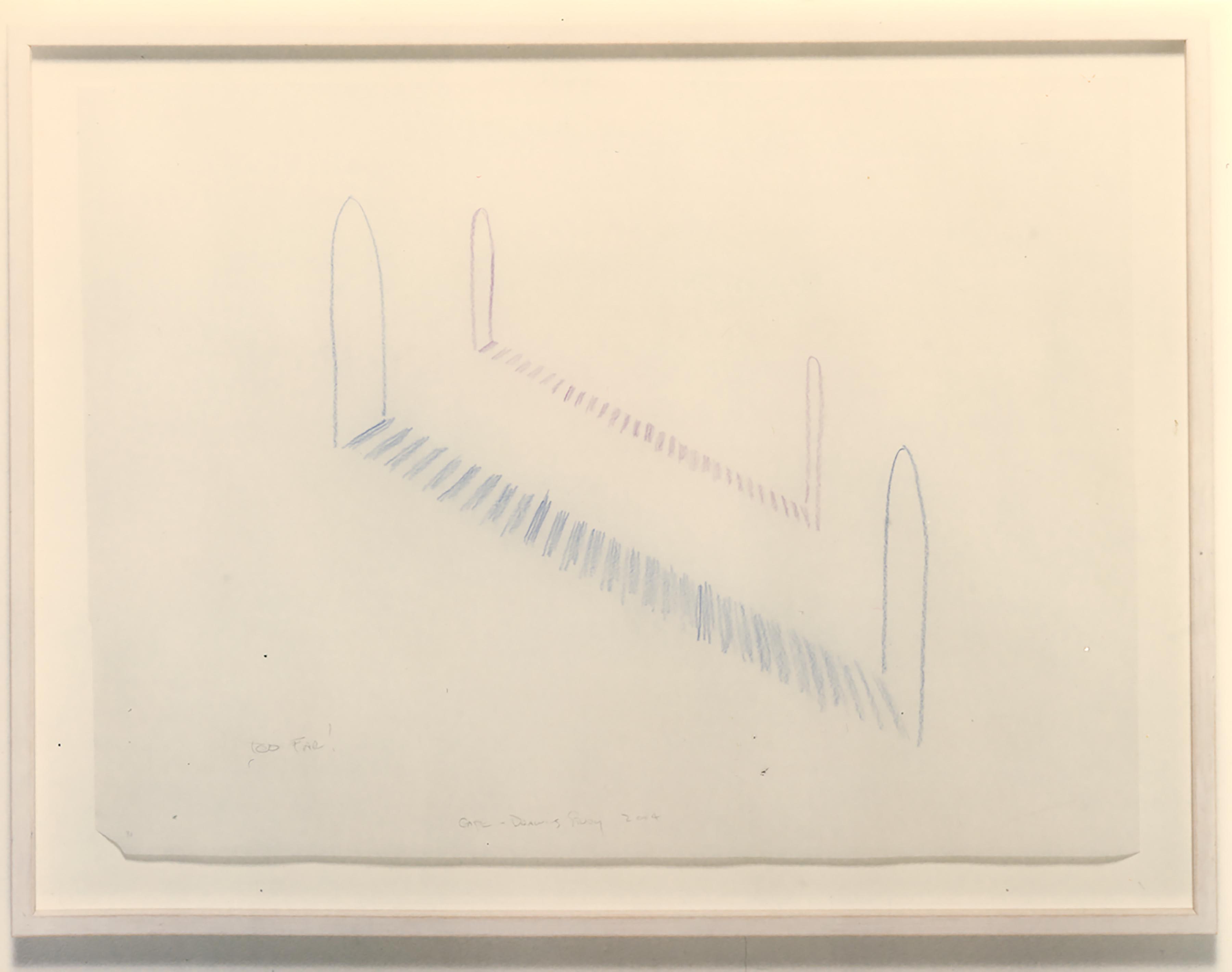 Max Neuhaus, Study for the drawing u0027Untitledu0027